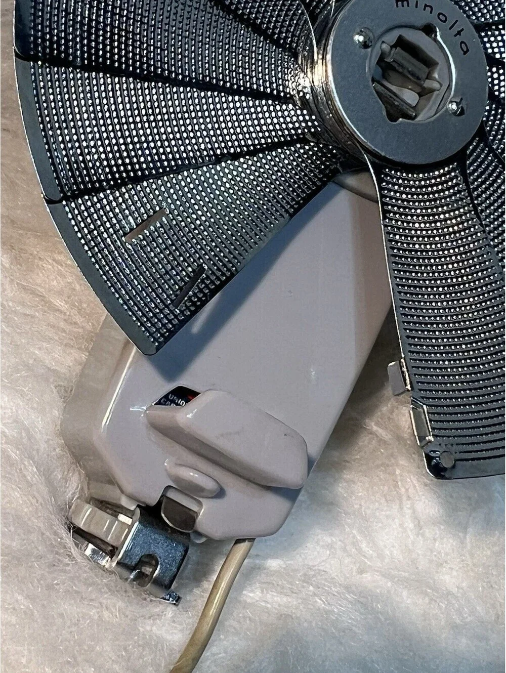 Vintage Flash Honeywell Minolta Tilt-A-Mite Mount Flash & Carrying Case